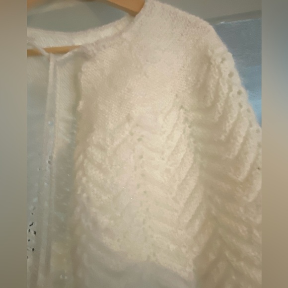 *VINTAGE* handmade knitted caplet - Picture 6 of 9